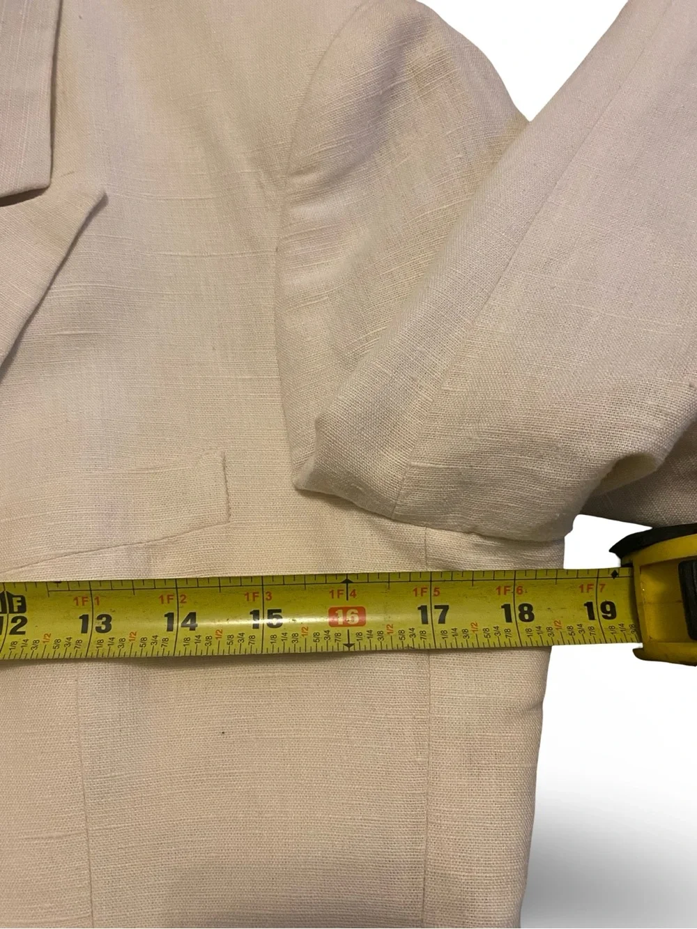 Classic Beige Double-Breasted Men's Blazer